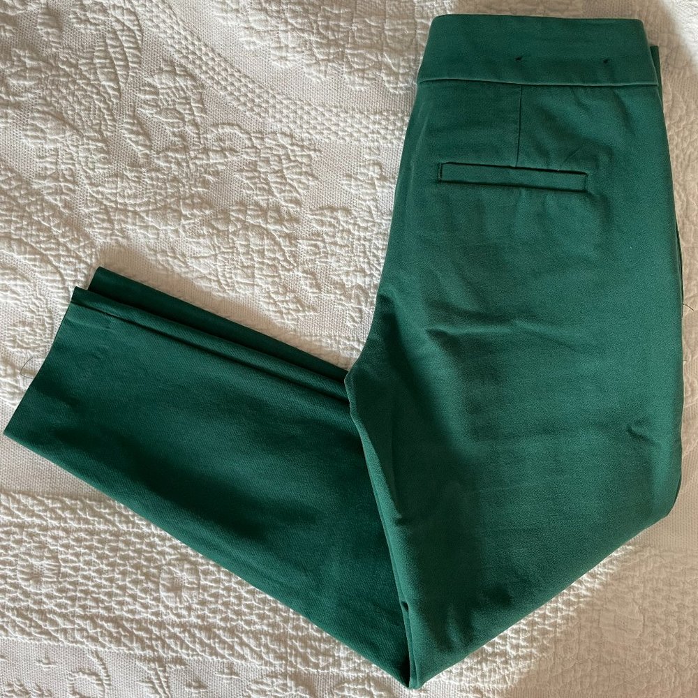Green Ann Taylor Devin Fit Pants